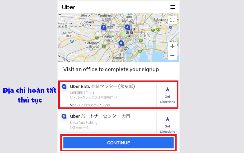 Hướng dẫn đăng ký Uber eats bằng xe đạp